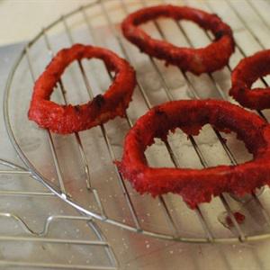 Cách làm bim bim hành tây đỏ