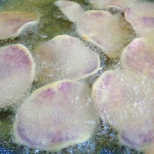 Cách làm bim bim khoai lang tím