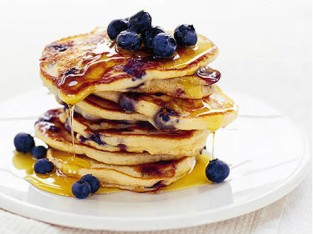 Blueberry pancake