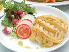 Bò bọc bạt nướng