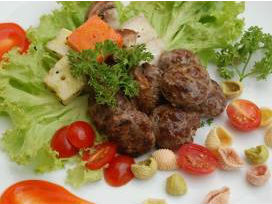 Bò bọc mỡ chài nướng