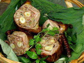 Bồ câu nhồi sen cốm