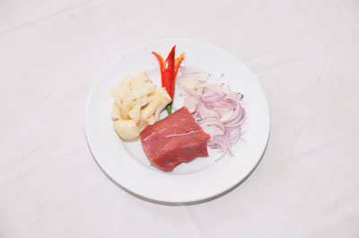 Bò cuốn nấm bào ngư