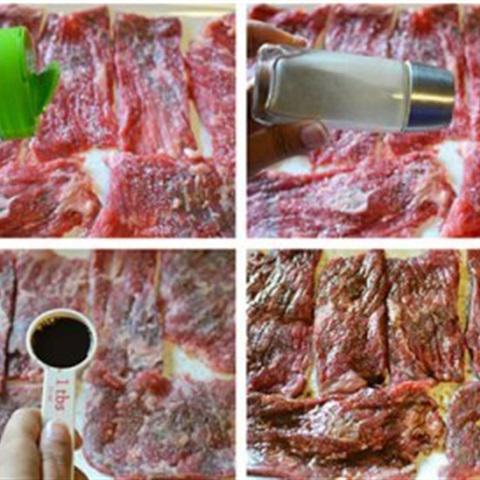 Cách làm bò nướng rau củ áp chảo