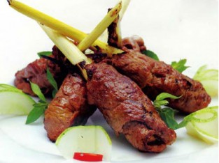 Bò cuốn sả