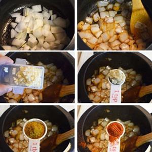 Cách làm bò hầm cà ri và nước cốt dừa