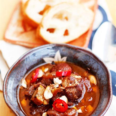 Cách làm bò hầm hạt dẻ