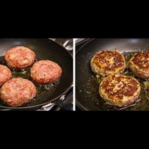 Cách làm bò hamburger kiểu Nhật