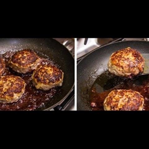 Cách làm bò hamburger kiểu Nhật