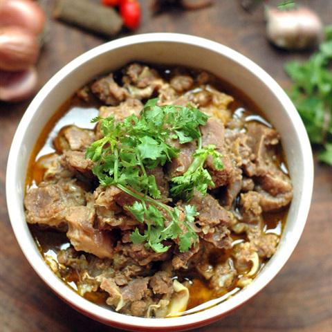 Cách làm bò kho ngũ vị