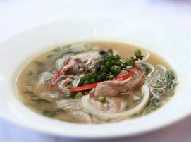 Bò lát nấu tiêu xanh