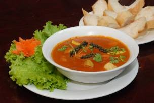 Bò nấu tiêu xanh