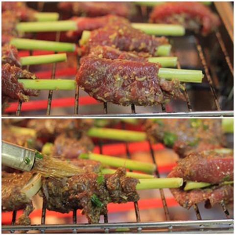 Cách làm bò nướng củ hành