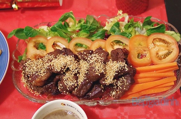 Bò nướng kiểu Nhật