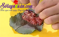 Bò nướng lá tía tô cực ngon cho ngày giá lạnh