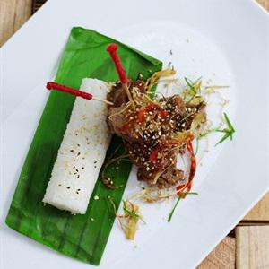 Cách làm bò nướng mắm ruốc