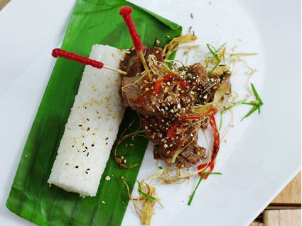 Bò nướng mắm ruốc