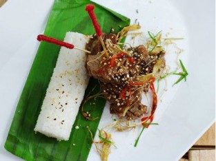 Bò nướng mắm ruốc