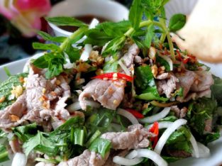 Bò tái chanh – món ngon khó tả