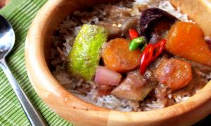 Bò viên sốt nấm thơm mềm đưa cơm