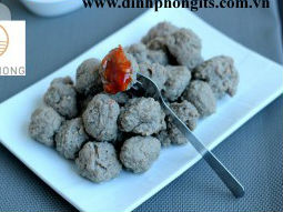 Bò viên vừa ngon vừa dễ