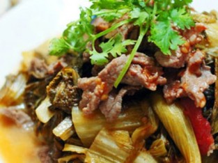 Bò xào cải chua