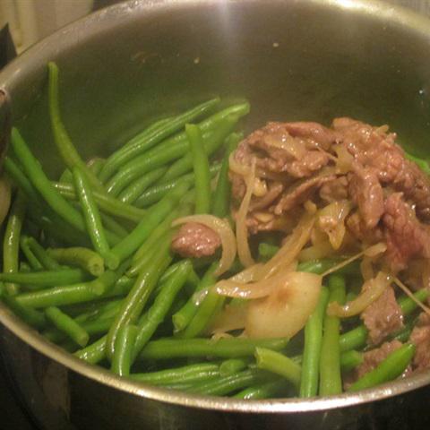 Cách làm bò xào đậu que