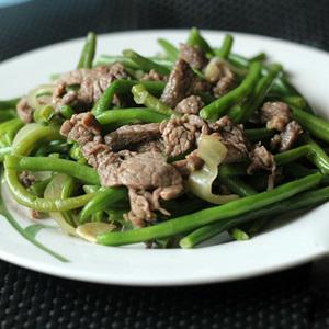 Cách làm bò xào đậu que