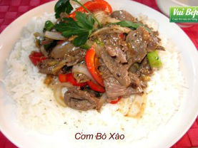 Bò xào Mông Cổ