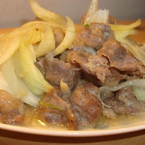 Cách làm bò xào Yaourt