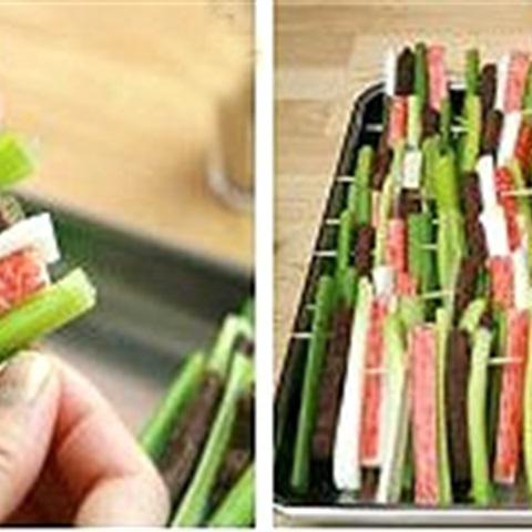 Cách làm bò xiên chiên