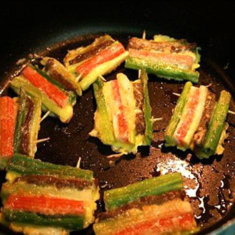 Cách làm bò xiên chiên