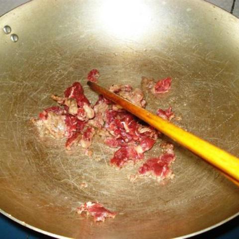 Cách làm bông bí xào thịt