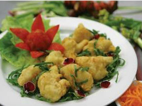 Bông cải trắng bao bột