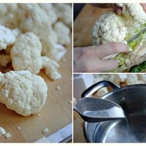 Cách làm bông cải trắng chiên phô mai