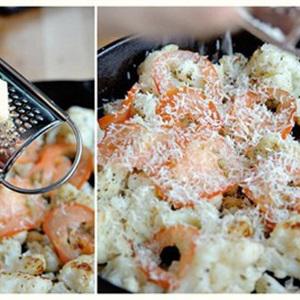 Cách làm bông cải trắng chiên phô mai