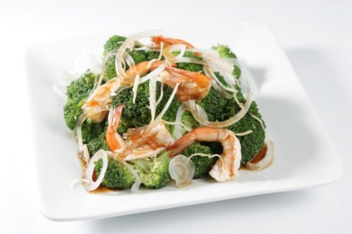 Bông cải xanh trộn dầu hàu