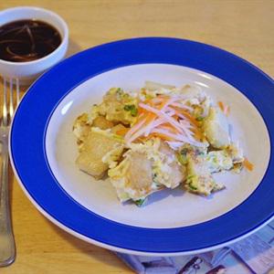 Cách làm bột chiên trứng