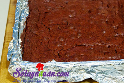 Brownies red velvet mềm ngon quyến rũ