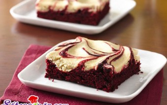 Brownies red velvet mềm ngon quyến rũ