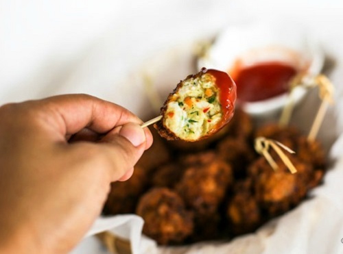 Bữa sáng nhẹ nhàng bổ dưỡng với món cá hồi nướng kiểu Nhật