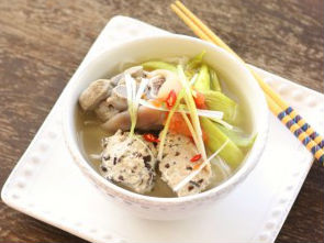 Bún bạc hà (dọc mùng)