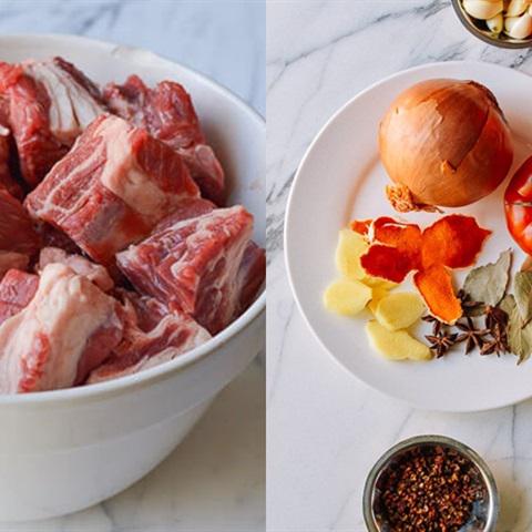 Cách nấu bún bò cay