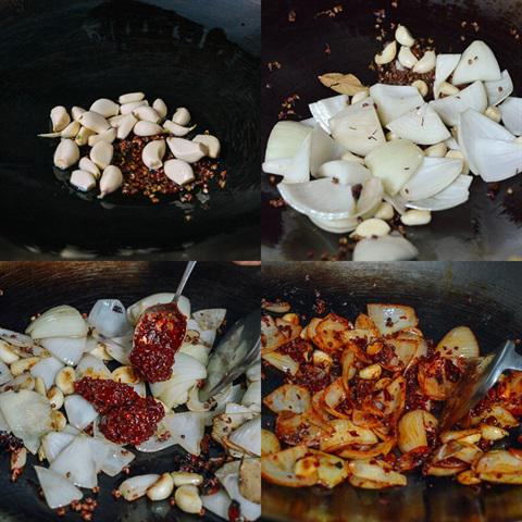 Cách nấu bún bò cay