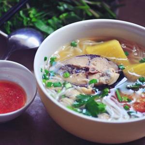 Cách làm bún cá cam ngon ngất ngây
