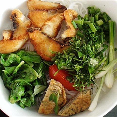 Cách nấu bún cá rô