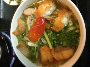 Bún cá rô đồng