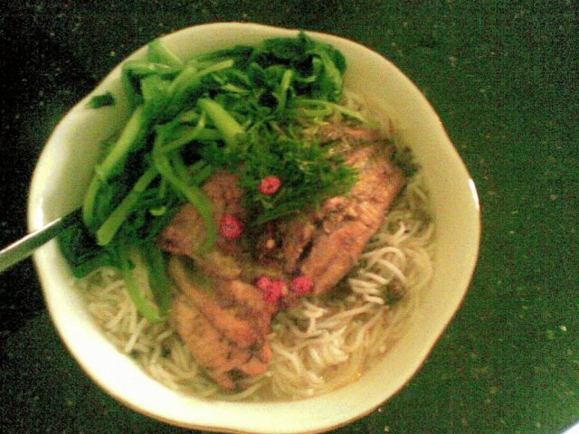 Bún cá rô đồng