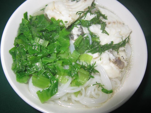 Bún cá rô