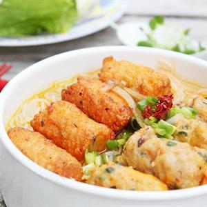 Cách làm bún chả tôm